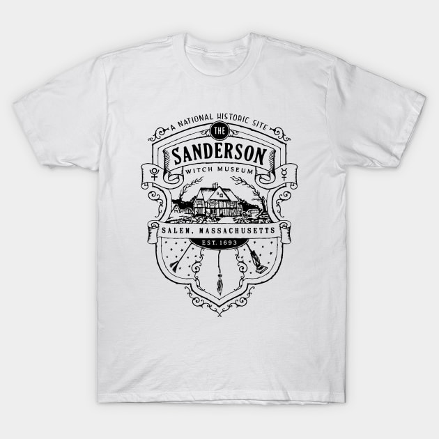 Sanderson Museum-Black Version T-Shirt by ManuelDA